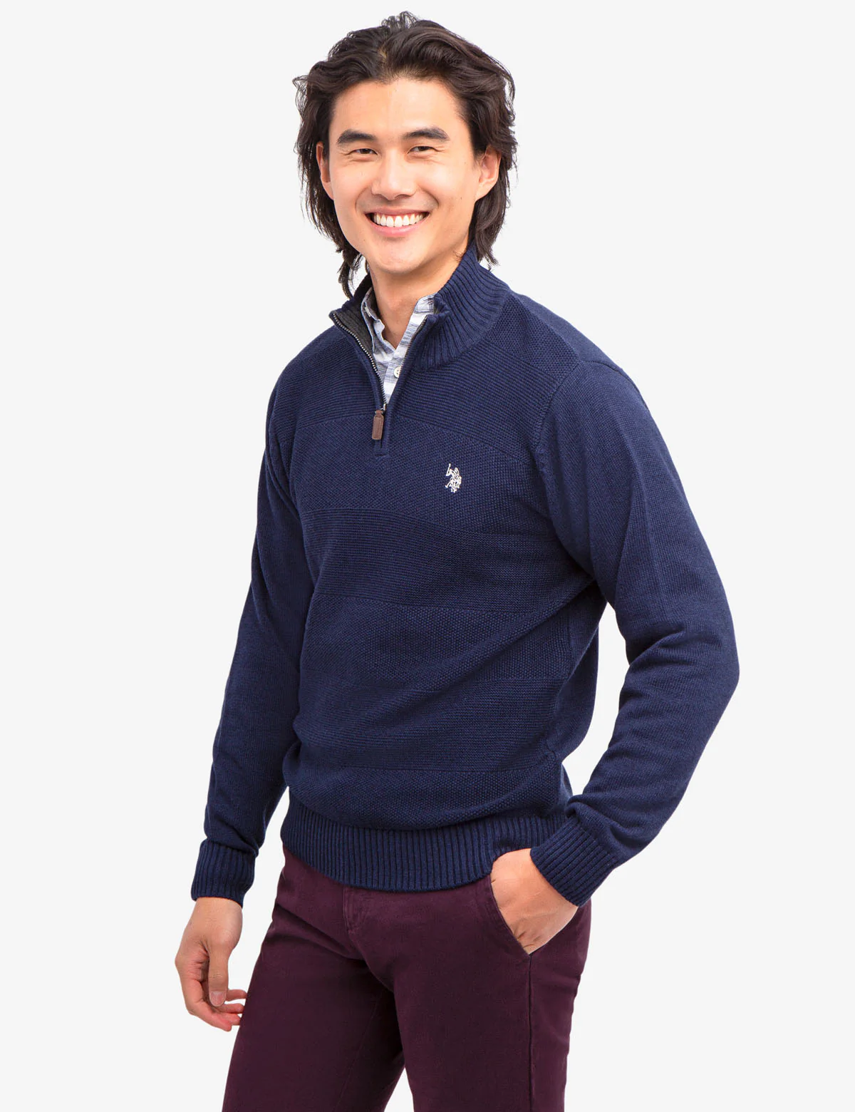 QUARTER ZIP SWEATER - Image 6