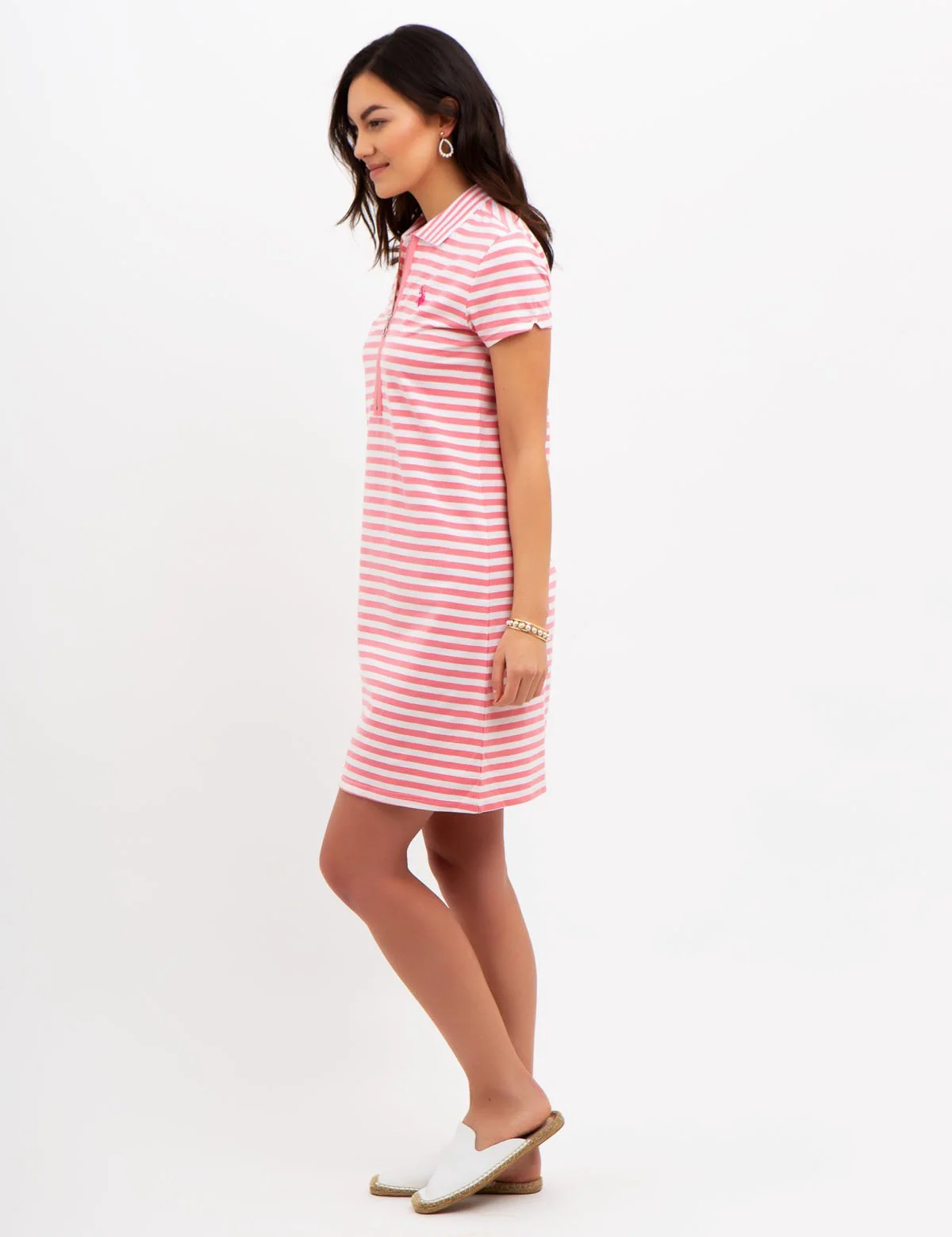 STRIPED ZIP DRESS - Image 3