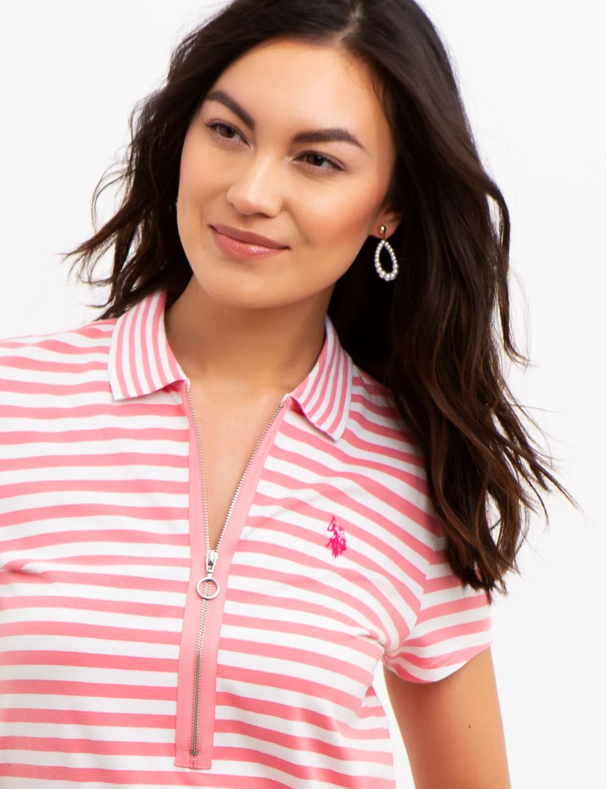 STRIPED ZIP DRESS - Image 5