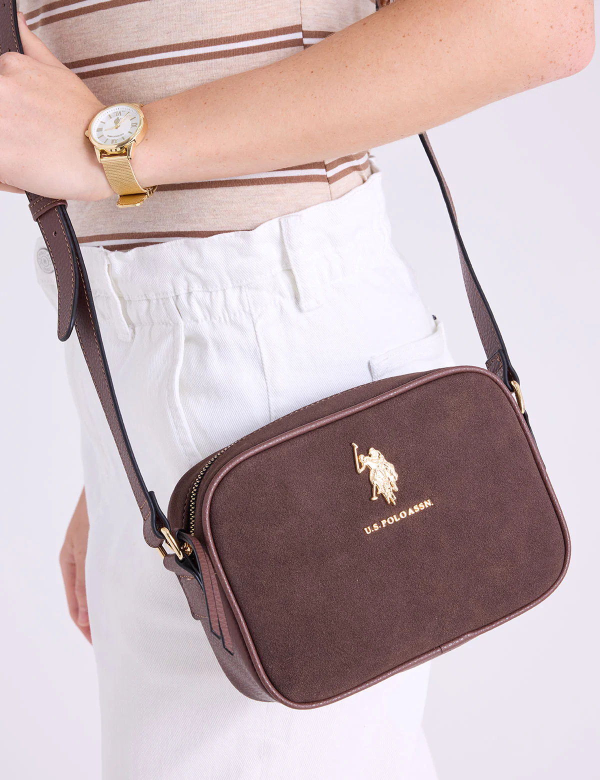 SUEDE CROSSBODY BAG - Image 7