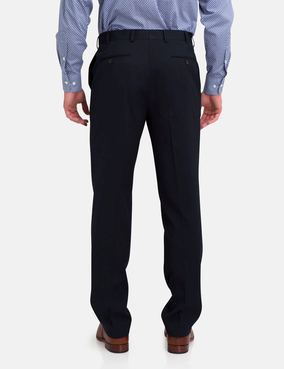 Classic Navy Suit Pant - Image 4