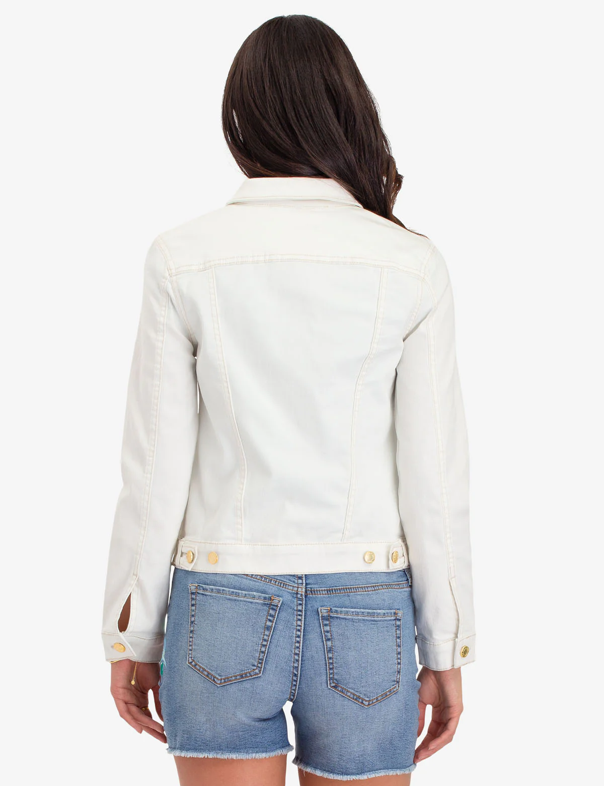 TAN DENIM JACKET - Image 4