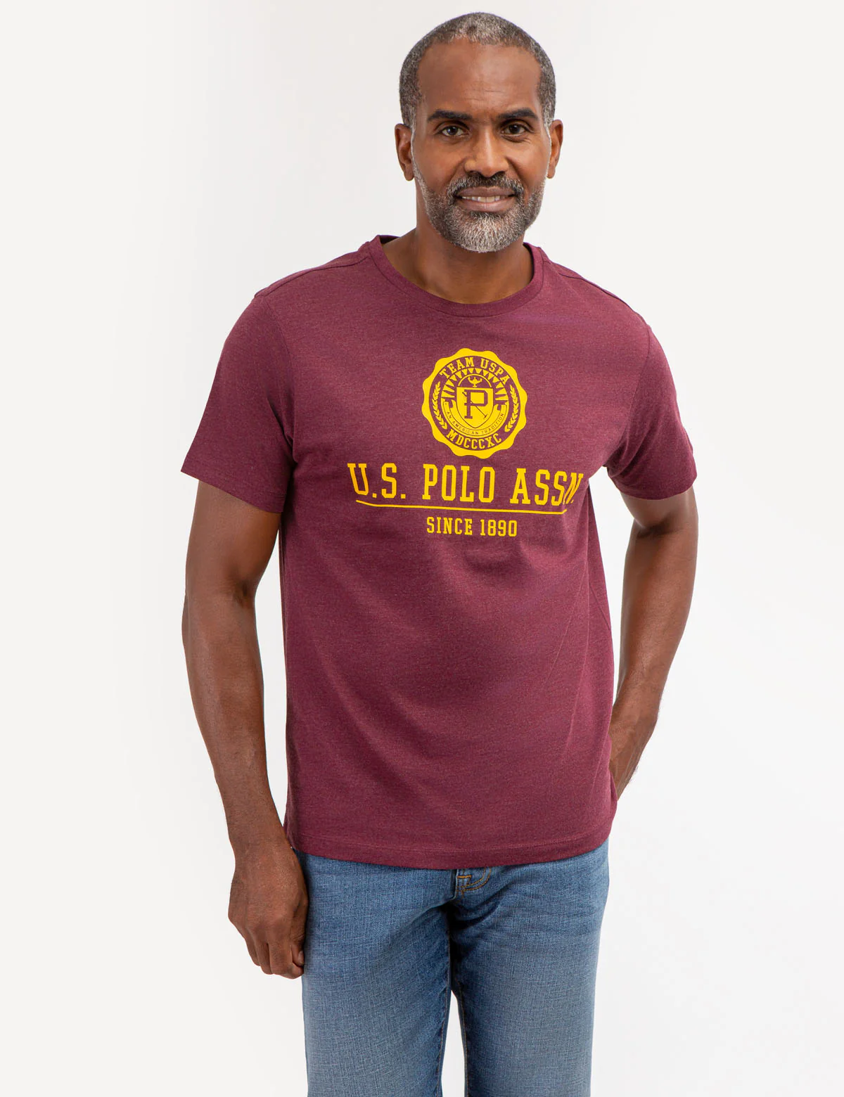 TEAM USPA CREW NECK GRAPHIC T-SHIRT
