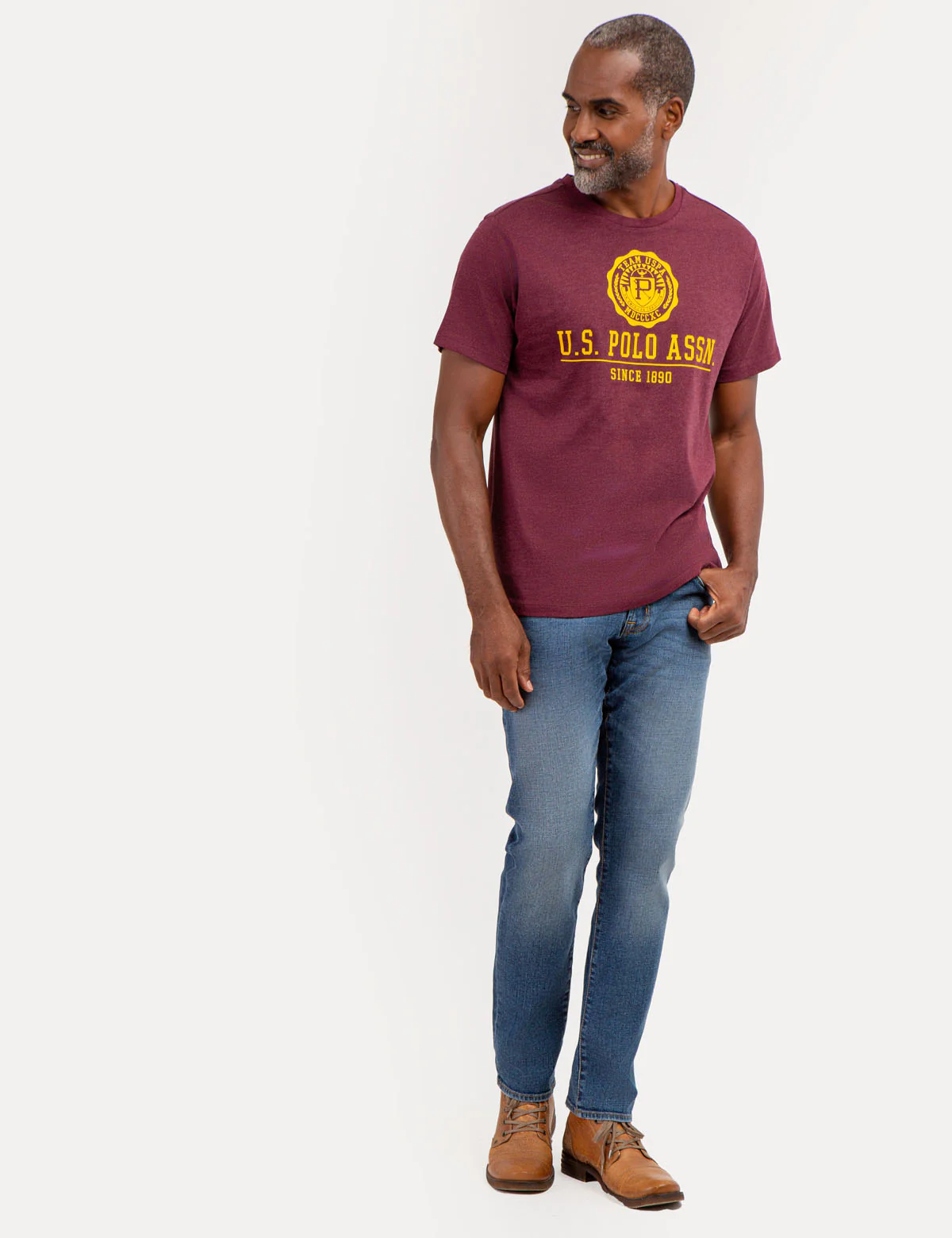 TEAM USPA CREW NECK GRAPHIC T-SHIRT - Image 2