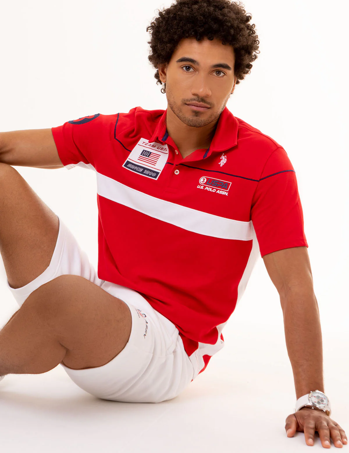 TEAM USPA GRAPHIC PIQUE POLO SHIRT - Image 12