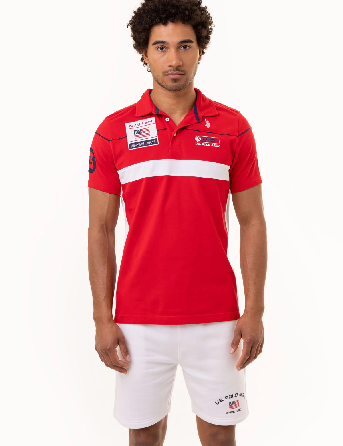 TEAM USPA GRAPHIC PIQUE POLO SHIRT - Image 7