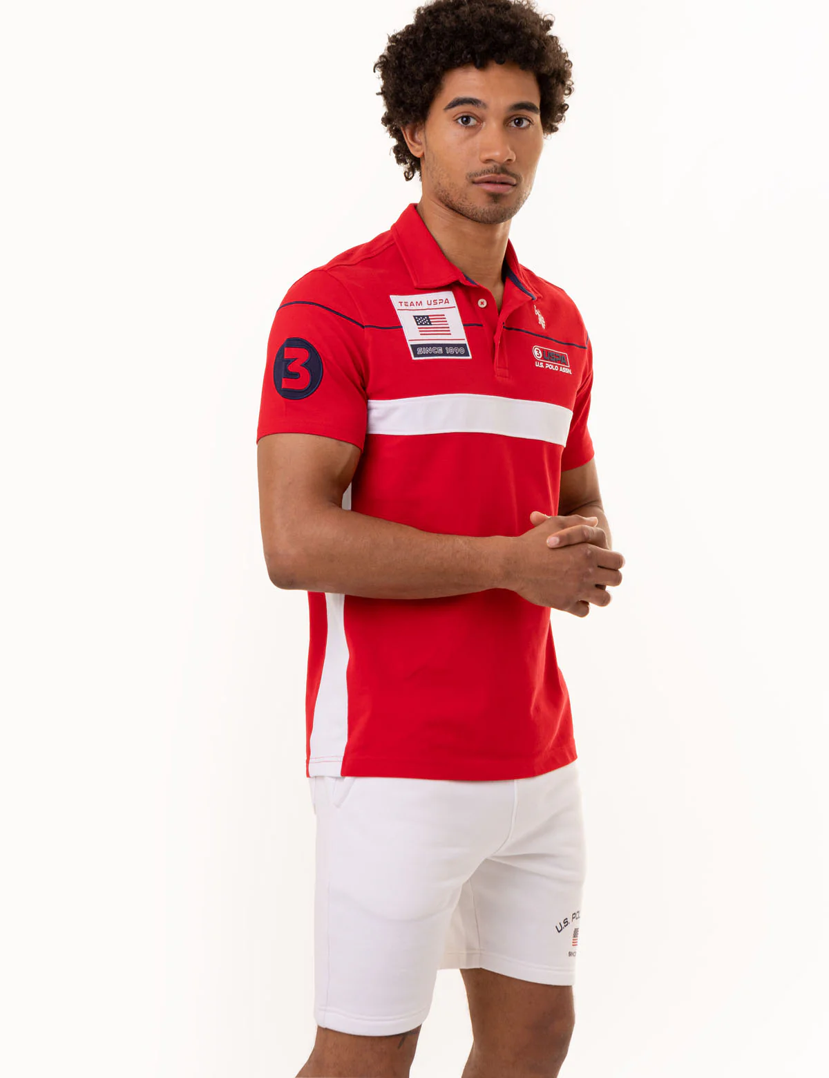 TEAM USPA GRAPHIC PIQUE POLO SHIRT - Image 9