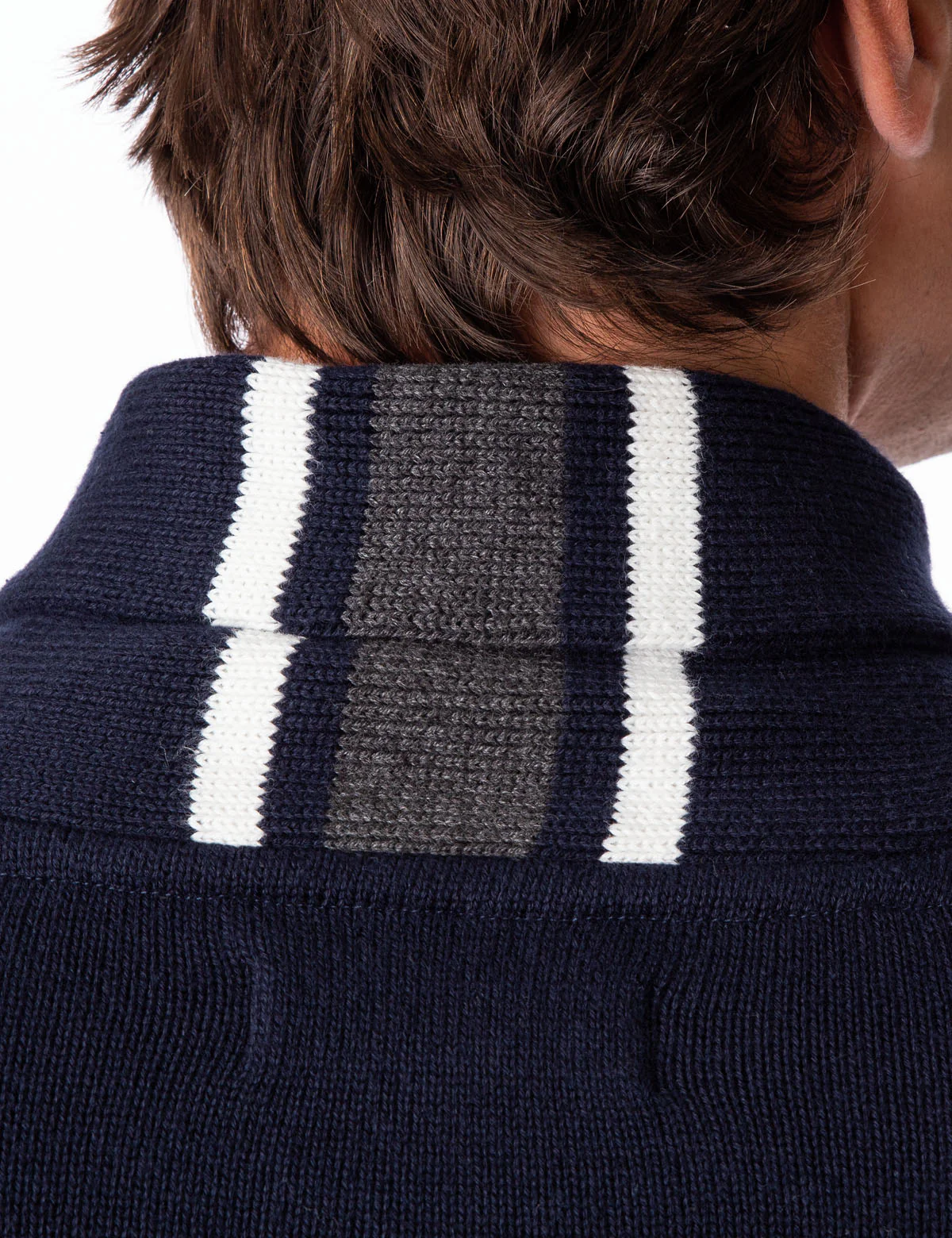 TEXTURED SHAWL PULLOVER SWEATER - Image 9