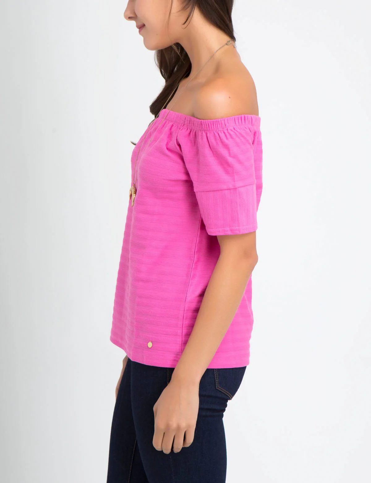 TEXTURED STRIPE BALLET TOP - Image 4