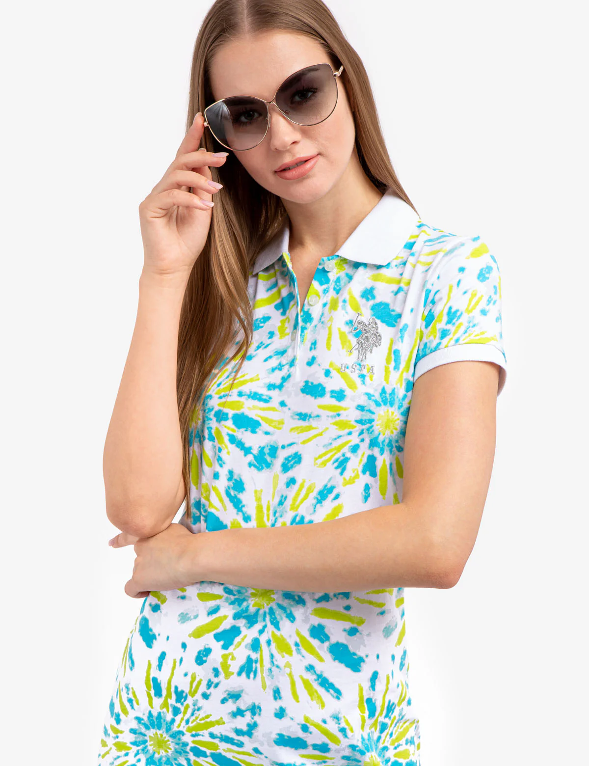 TIE DYE POLO DRESS - Image 10