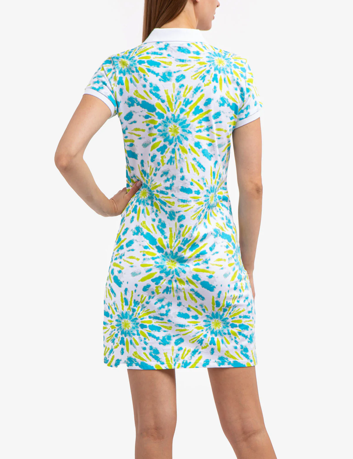 TIE DYE POLO DRESS - Image 11
