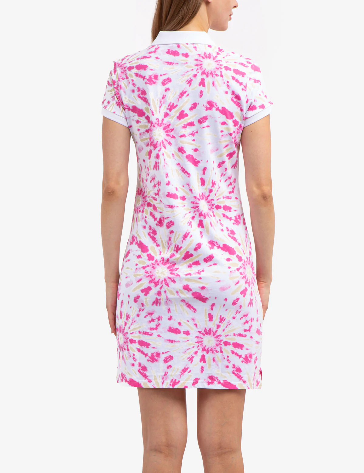 TIE DYE POLO DRESS - Image 3