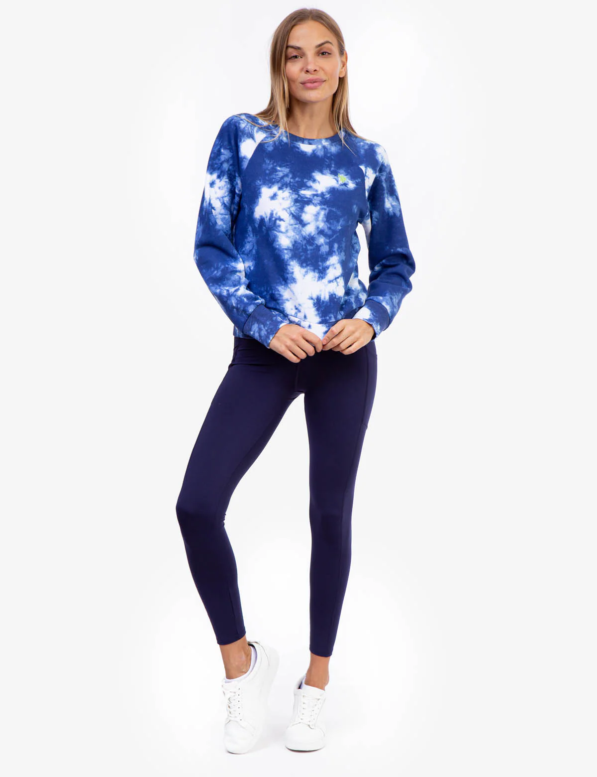 TIE DYE RAGLAN CREW NECK SWEATSHIRT - Image 10