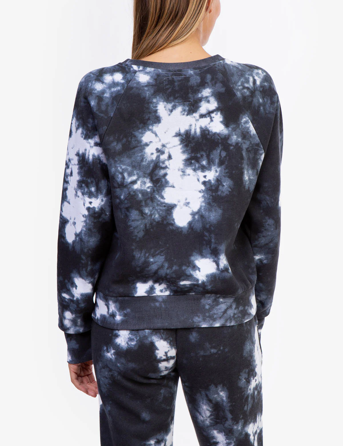 TIE DYE RAGLAN CREW NECK SWEATSHIRT - Image 4