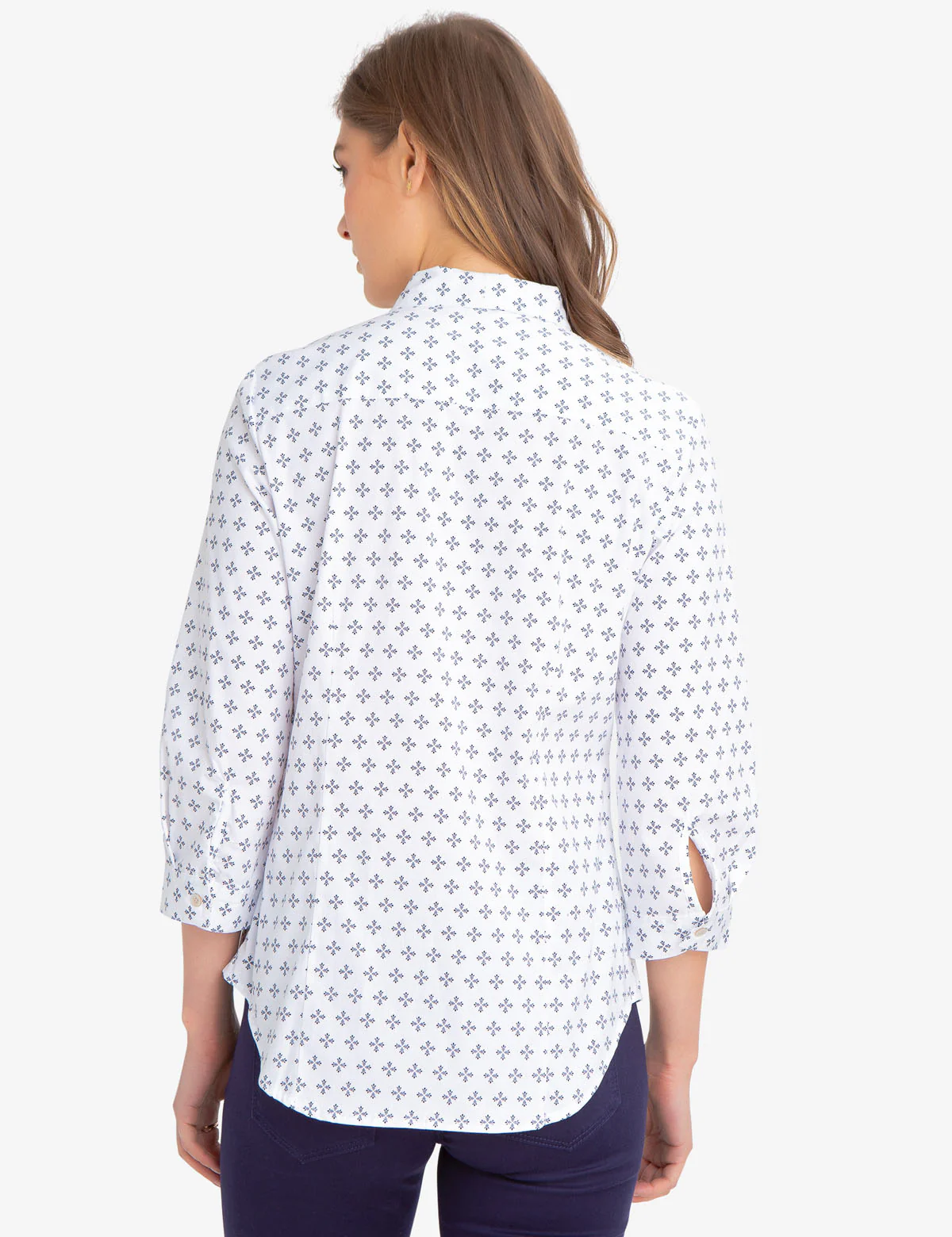 TIE FRONT COLLAR SHIRT - Image 7