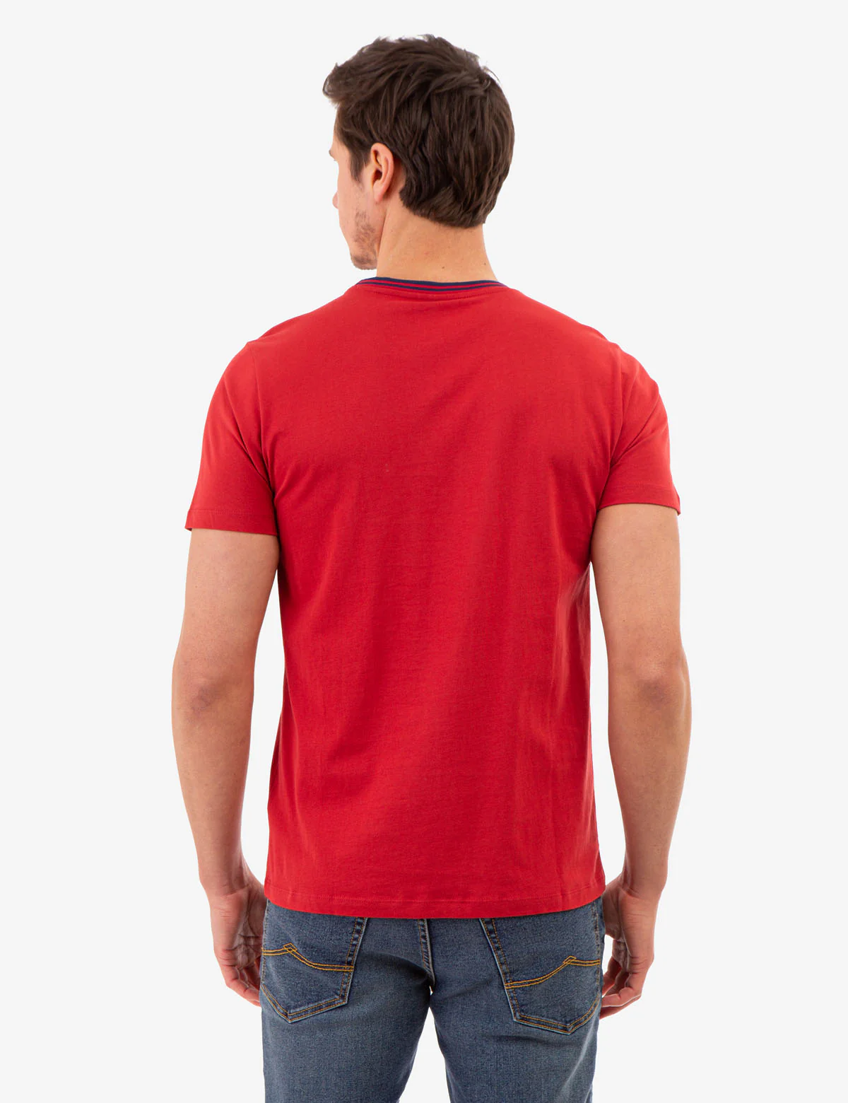 TIPPED CREW NECK COLLAR T-SHIRT - Image 11