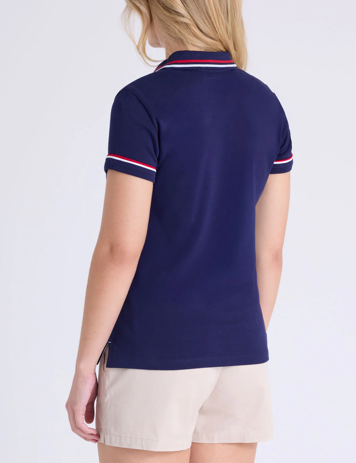 TIPPED DOUBLE CUFFED TRIM POLO SHIRT - Image 6