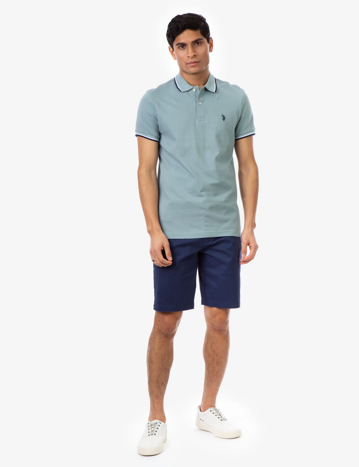 TIPPED OTTOMAN PIQUE POLO SHIRT - Image 12