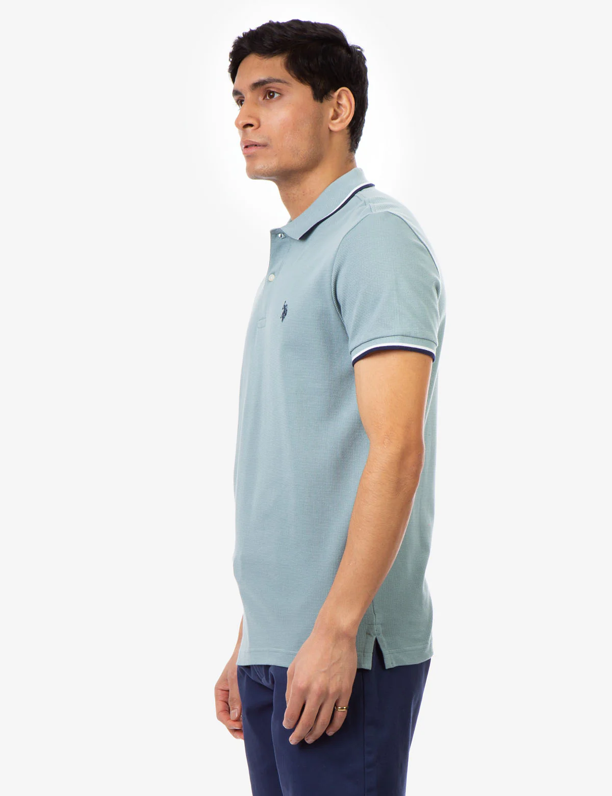 TIPPED OTTOMAN PIQUE POLO SHIRT - Image 13