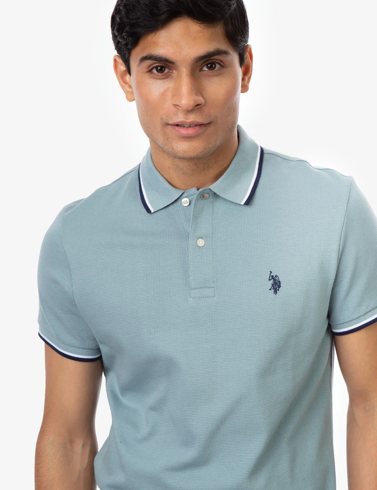 TIPPED OTTOMAN PIQUE POLO SHIRT - Image 15
