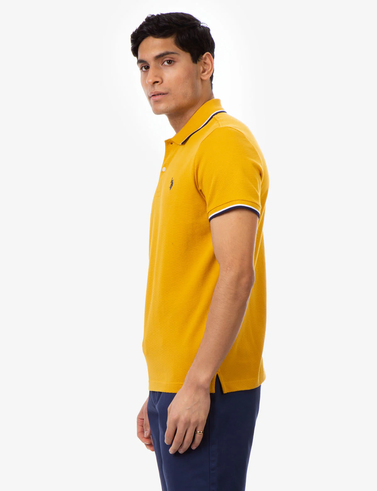 TIPPED OTTOMAN PIQUE POLO SHIRT - Image 18