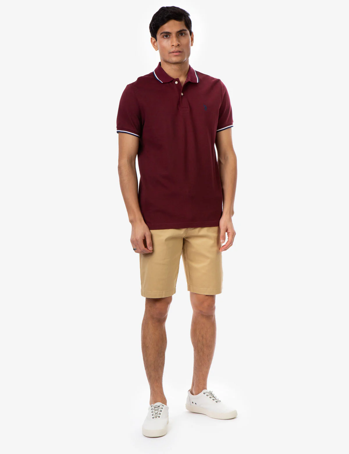 TIPPED OTTOMAN PIQUE POLO SHIRT - Image 2