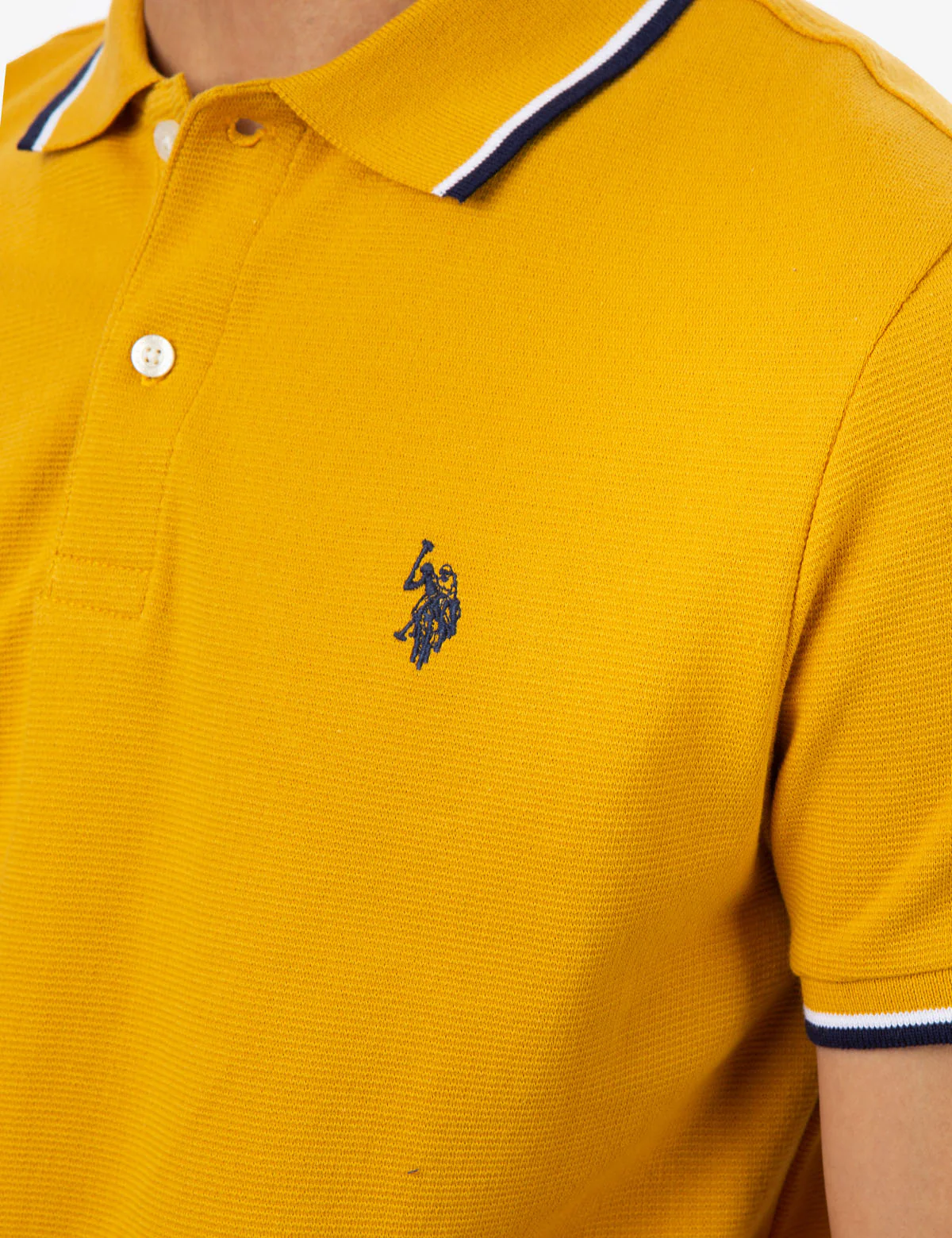 TIPPED OTTOMAN PIQUE POLO SHIRT - Image 20