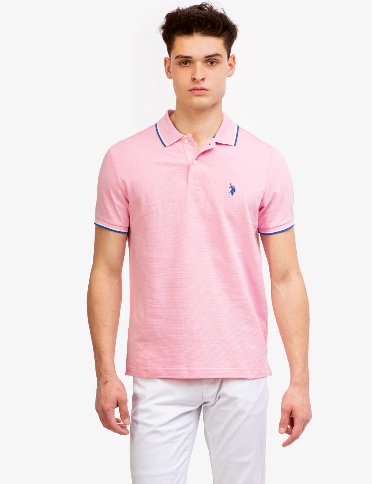 TIPPED OTTOMAN PIQUE POLO SHIRT - Image 17