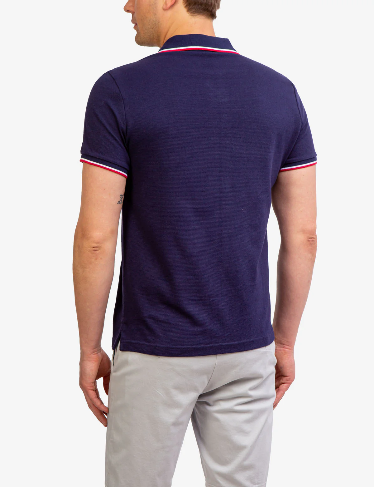 TIPPED OTTOMAN PIQUE POLO SHIRT - Image 4