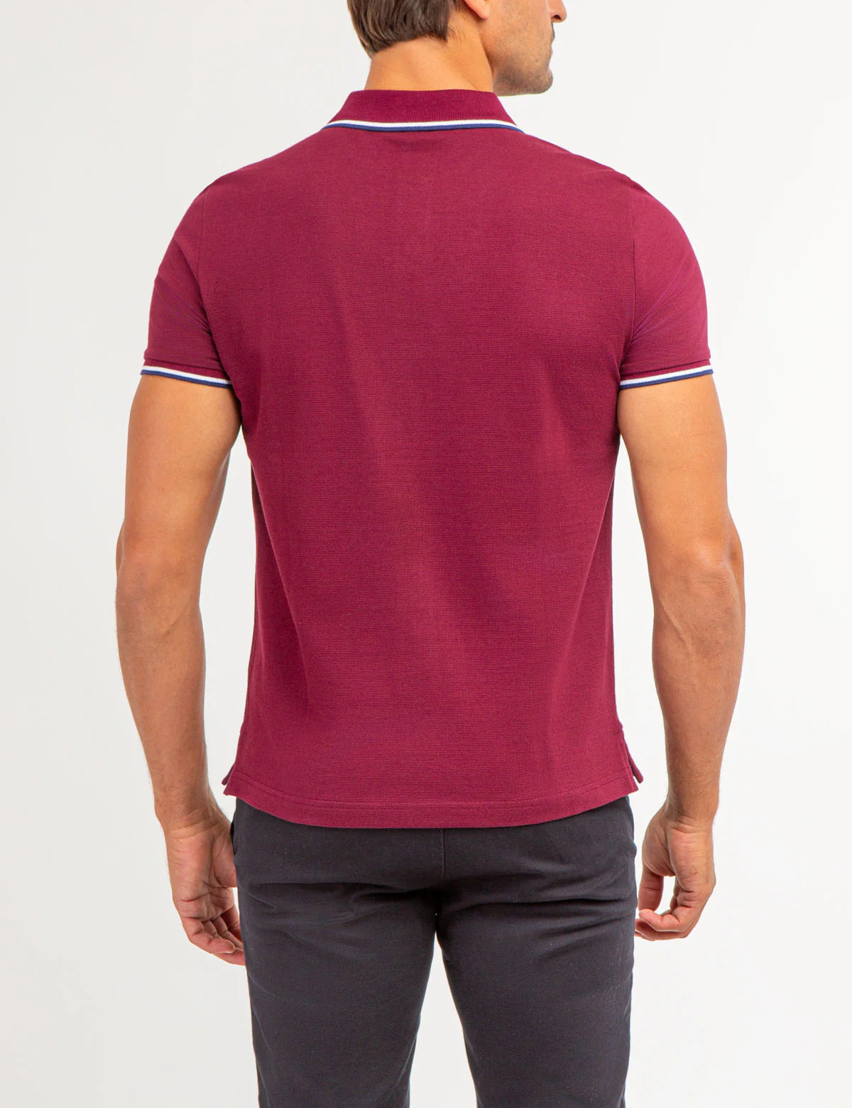 TIPPED OTTOMAN PIQUE POLO SHIRT - Image 7