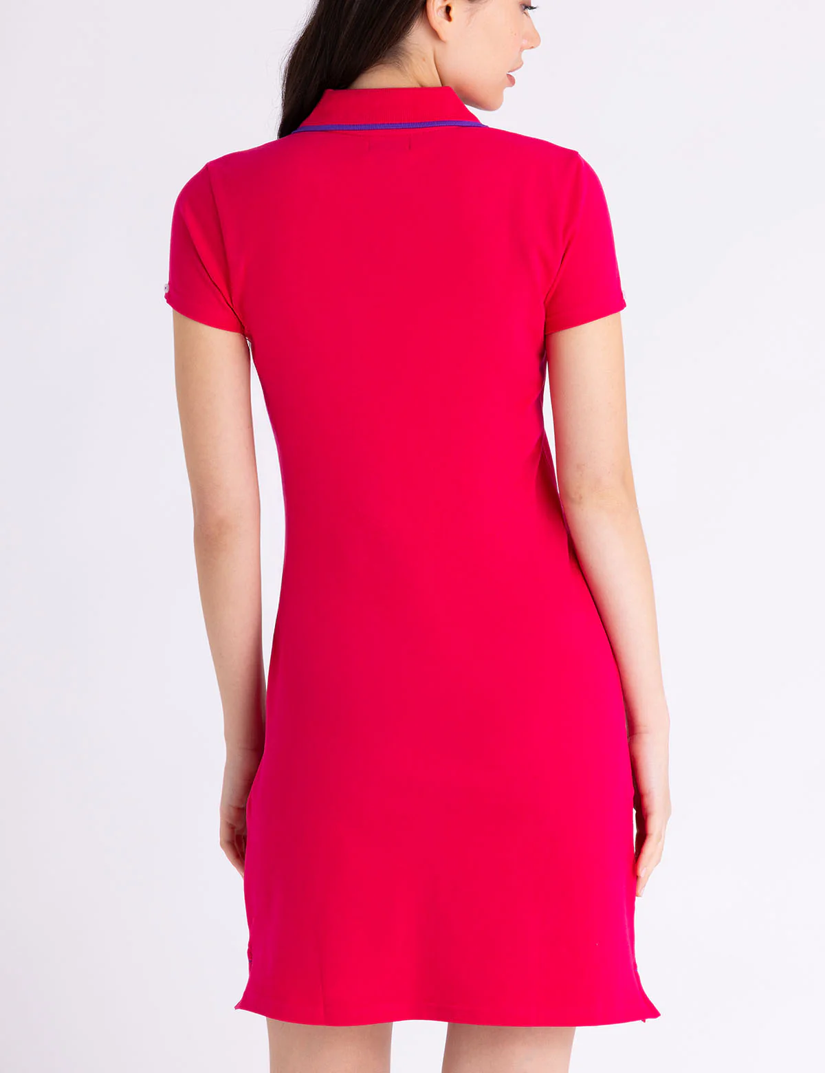 TIPPED POLO DRESS - Image 4