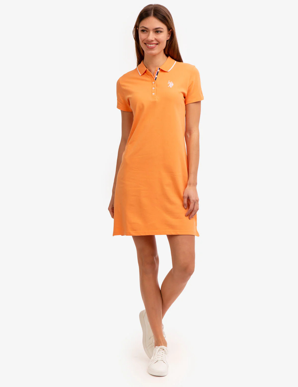 TIPPED POLO DRESS - Image 5