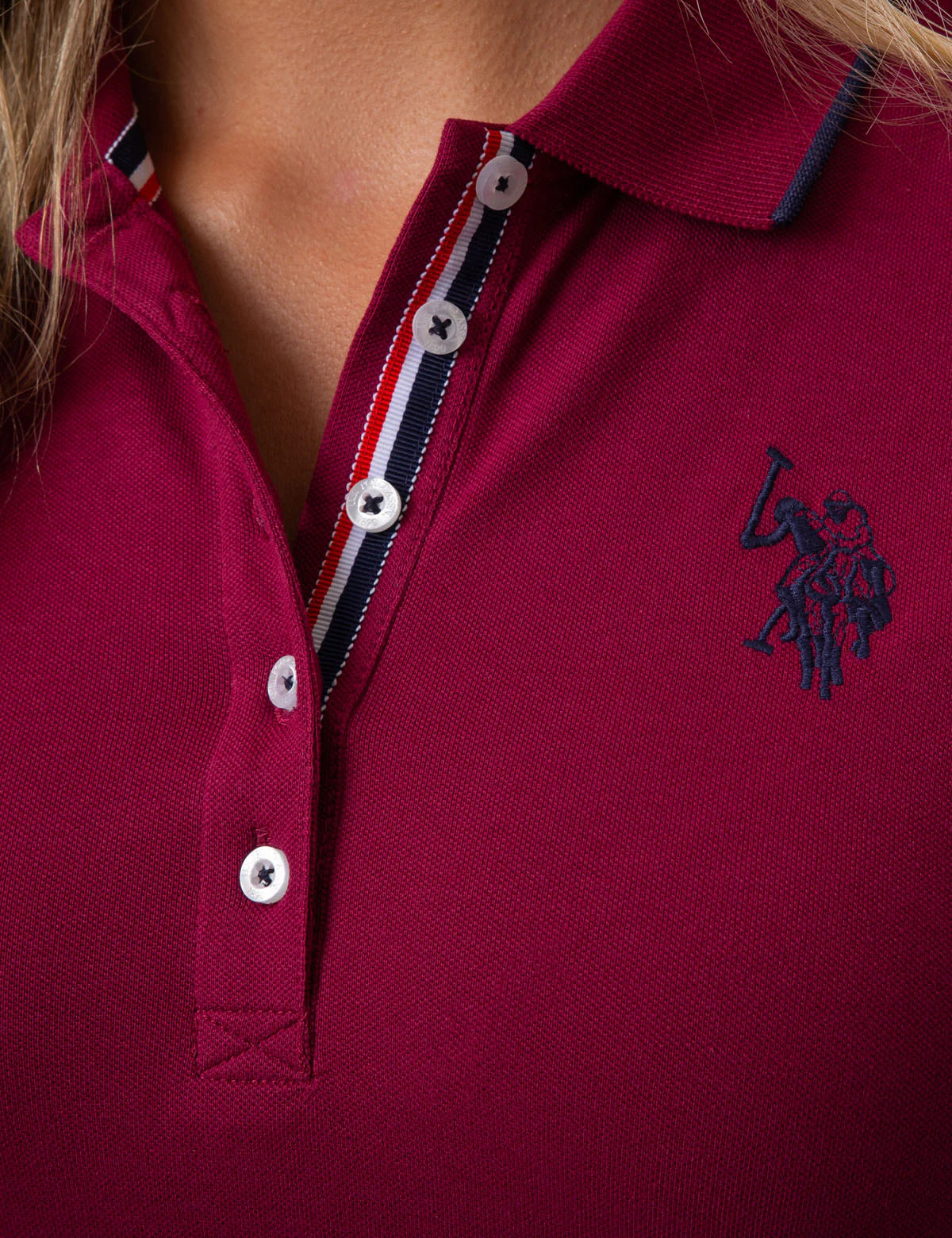 TIPPED POLO DRESS - Image 8