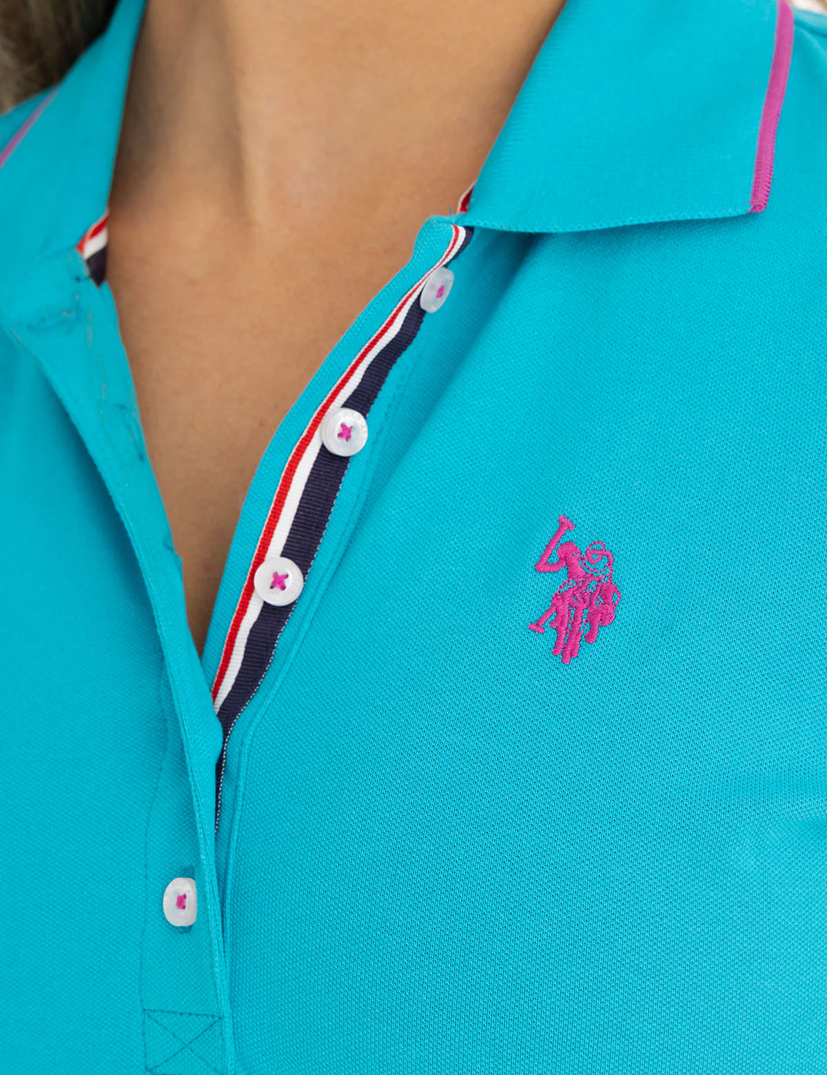 TIPPED POLO DRESS - Image 26