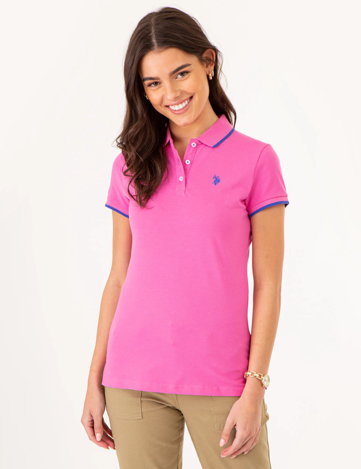 TIPPED SOLID POLO SHIRT - Image 18
