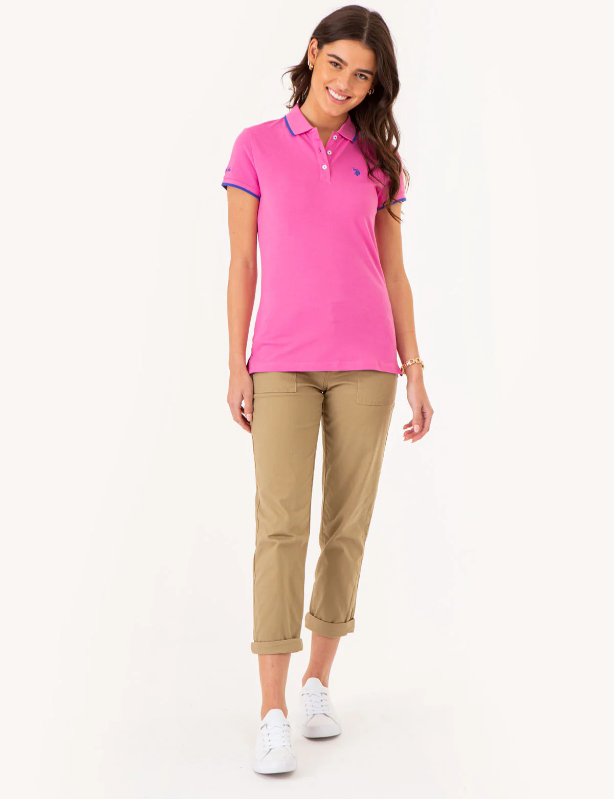 TIPPED SOLID POLO SHIRT - Image 19