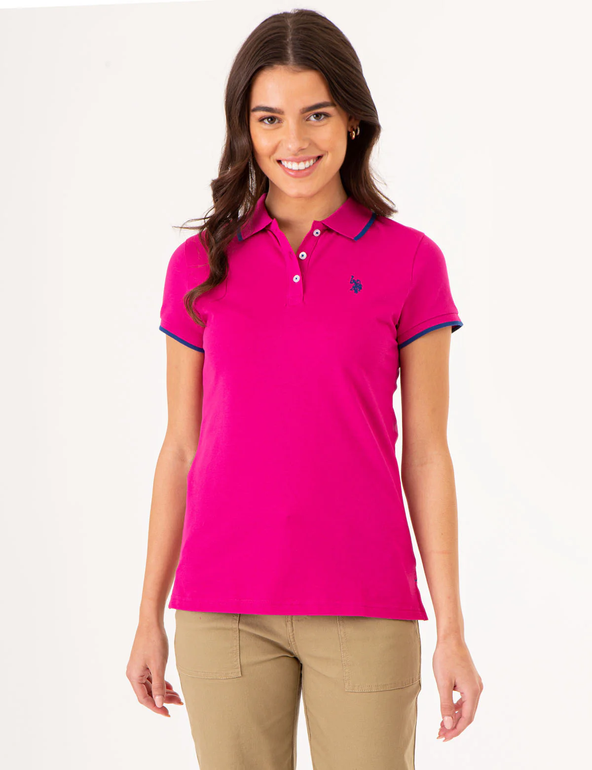 TIPPED SOLID POLO SHIRT - Image 23
