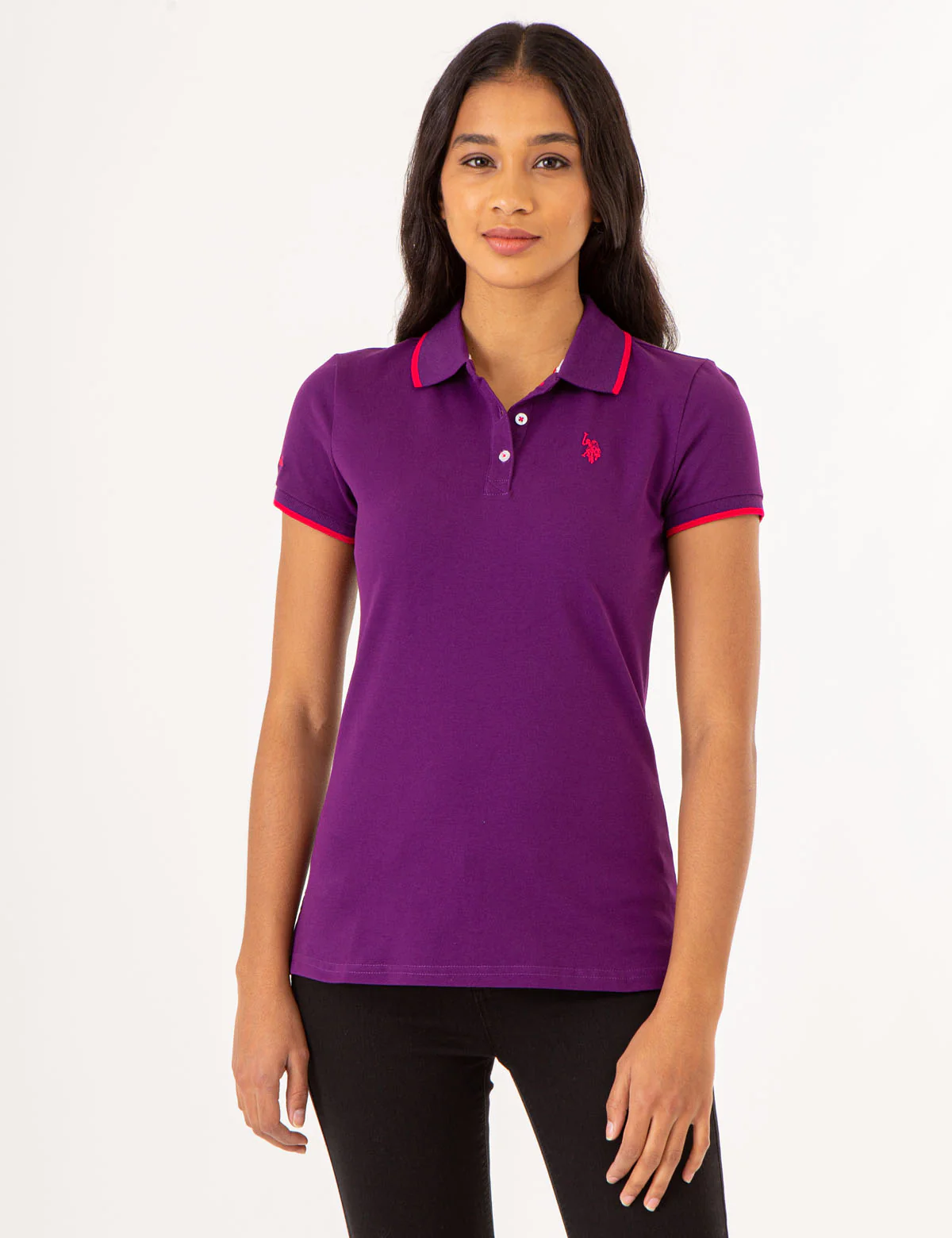TIPPED SOLID POLO SHIRT - Image 26