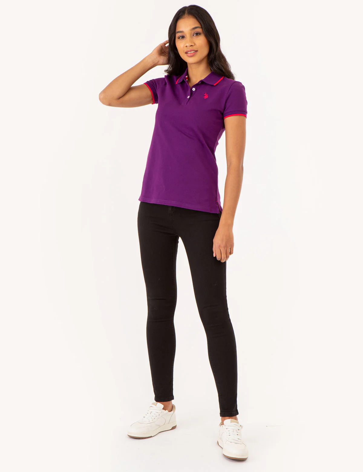 TIPPED SOLID POLO SHIRT - Image 27