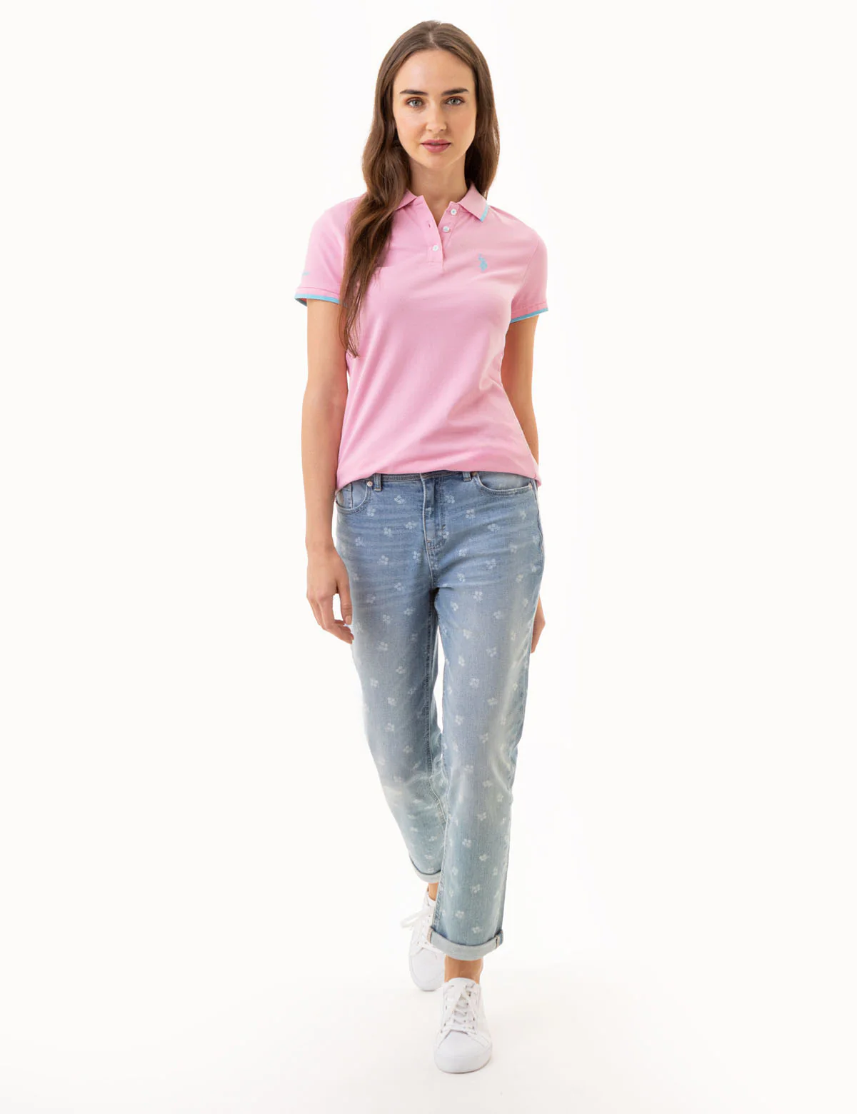 TIPPED SOLID POLO SHIRT - Image 34