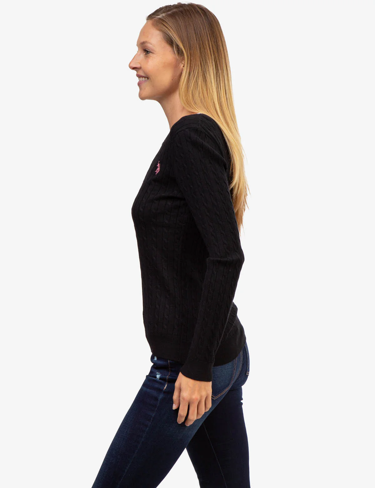 TIPPED SOFT CABLE CREW NECK SWEATER - Image 10