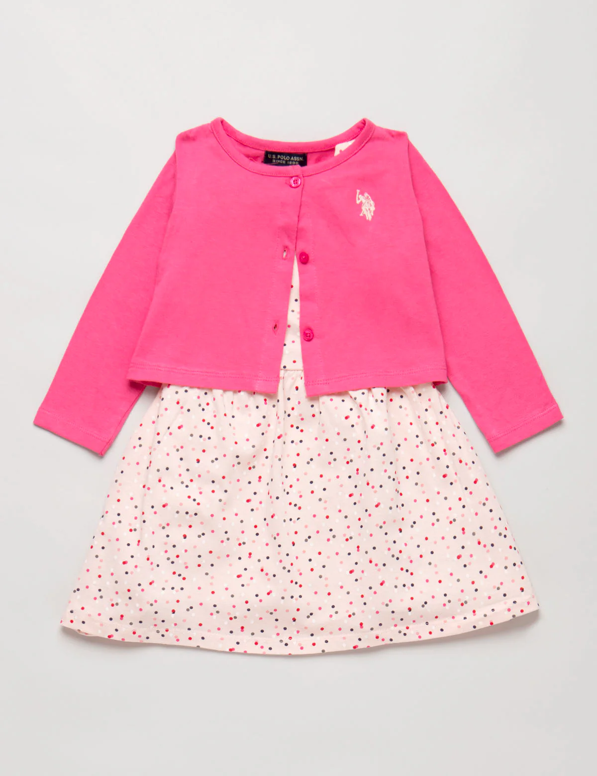 Toddler 2 Piece Set: Dress & Cardigan - Image 3