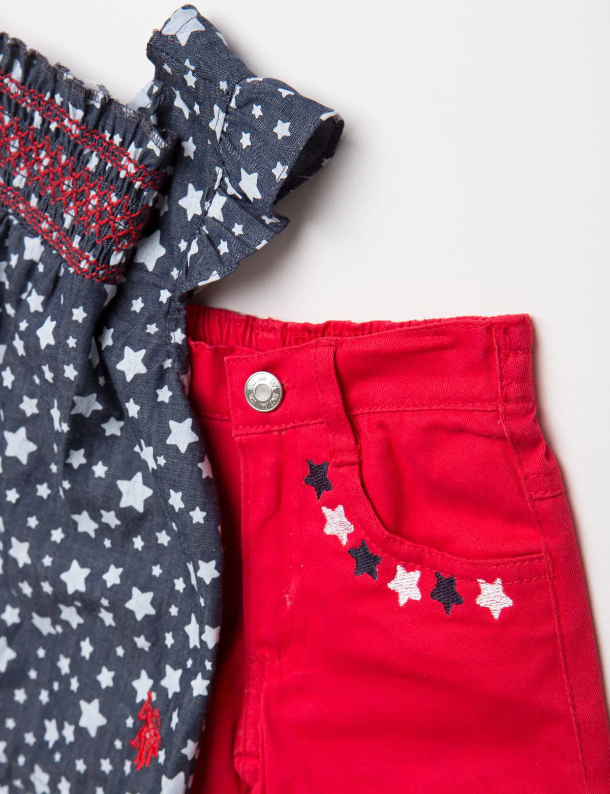 TODDLER 2 PIECE SET - SMOCKED TOP & SHORTS - Image 6