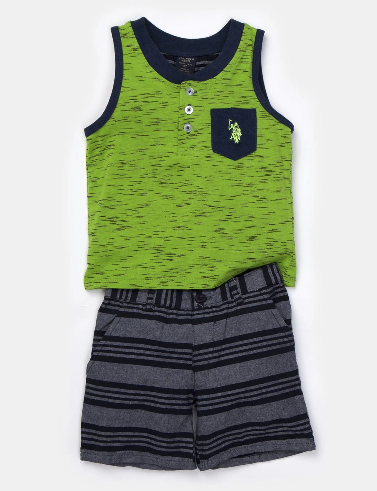 Toddler Boys 2 Piece Tank & Short Set