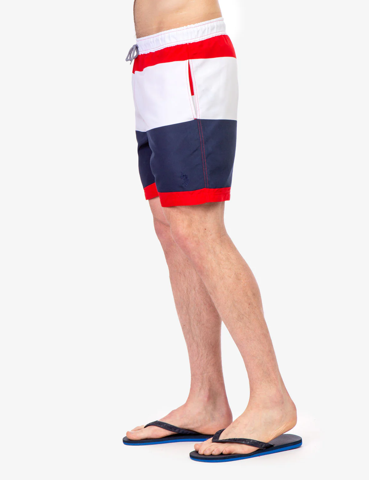 TRI COLOR SWIM TRUNKS - Image 3