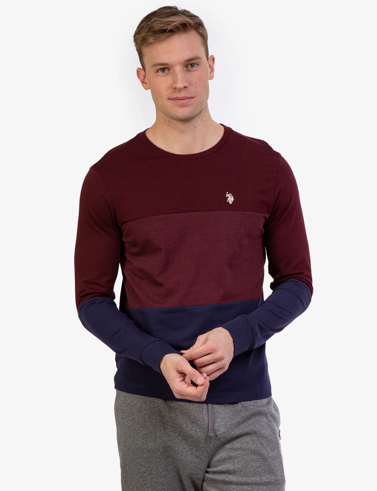 TRI COLORBLOCK LONG SLEEVE T-SHIRT - Image 12