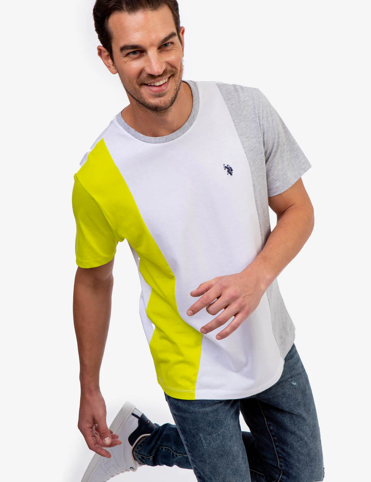 TRI COLORBLOCK T-SHIRT - Image 13