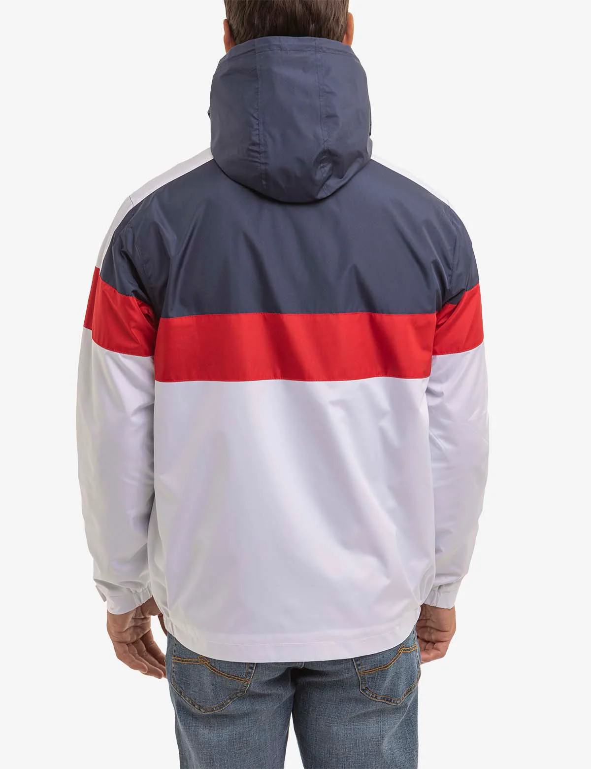 TRICOLOR HOODED WINDBREAKER - Image 5