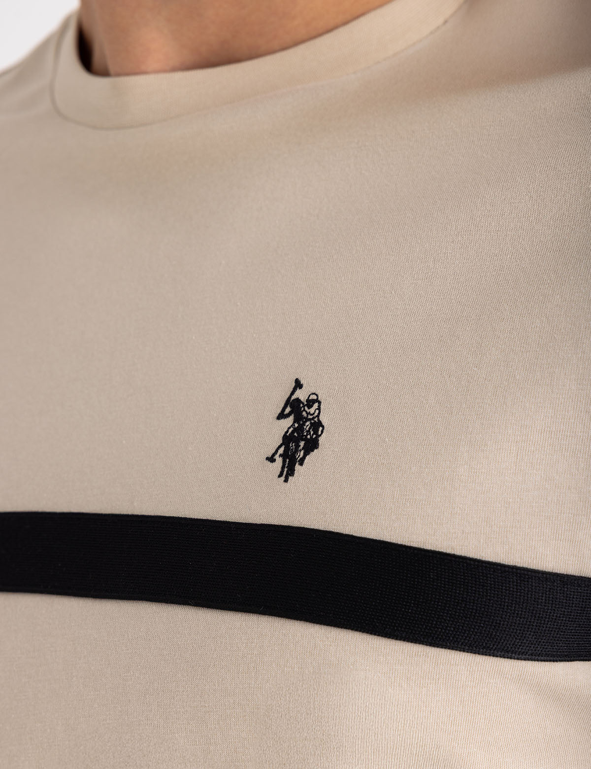 TRICOT TAPE COLOR BLOCK JERSEY T-SHIRT - Image 7