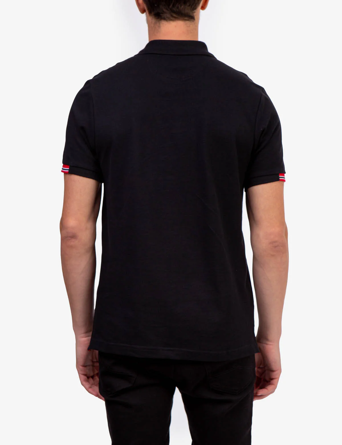 TRICOT TAPE PIECED POLO SHIRT - Image 9